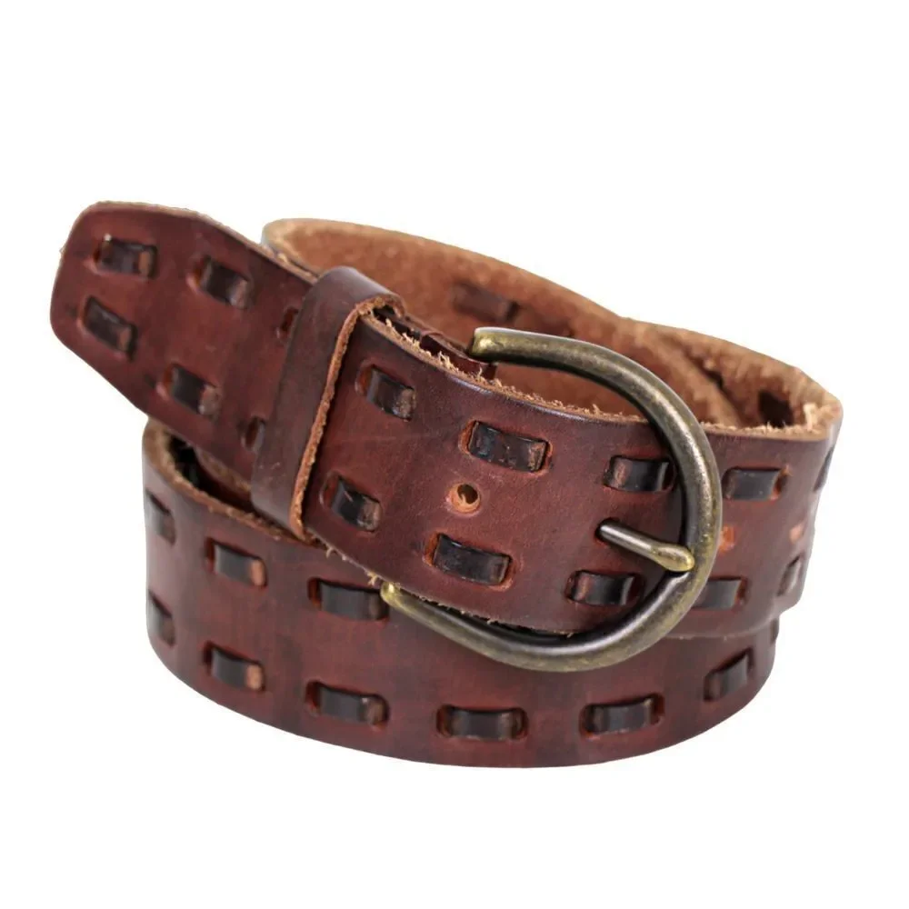 Mossimo Supplay BROWN GENUINE LEATHER 1 3/8